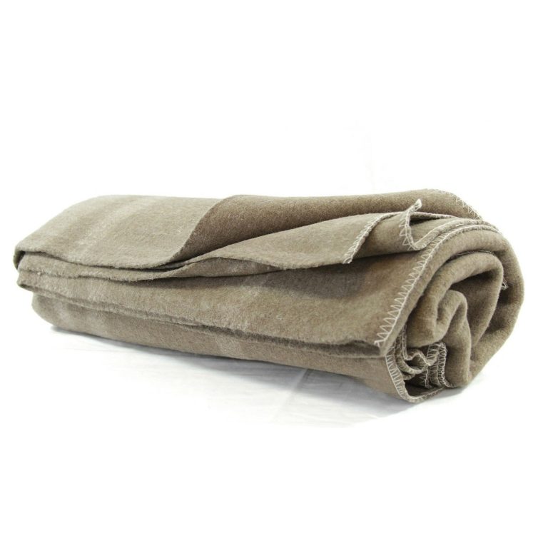 Wool Blanket, Italian Heavyweight Officers (Reproduction) Grigsby